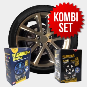 FELGENFOLIE Set Kombi - Effekt (€30,79/l)